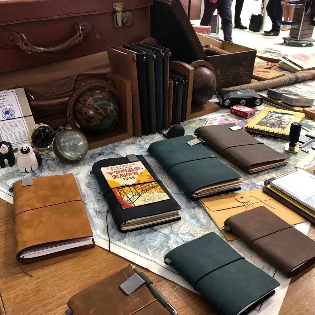 Carnet de cuir TRAVELER'S notebook du Japon