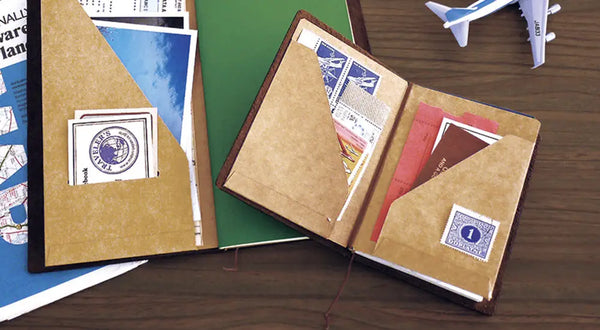 TRAVELER'S notebook en cuir 